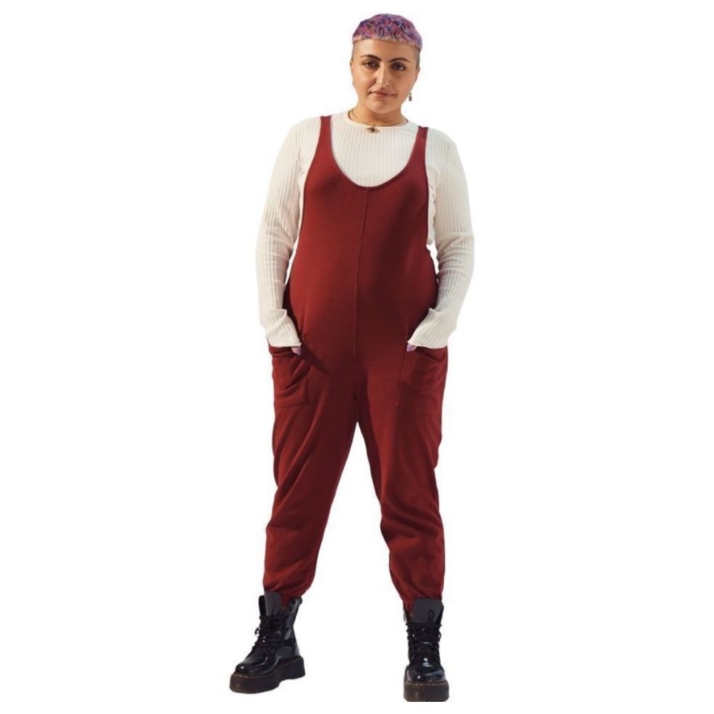 NWT For Days I Garnet Relaxing Romper SZ L